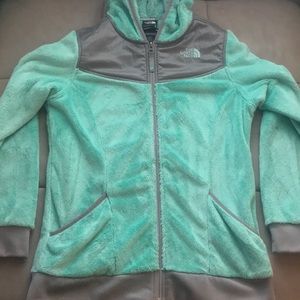 Mint Green North Face Fleece